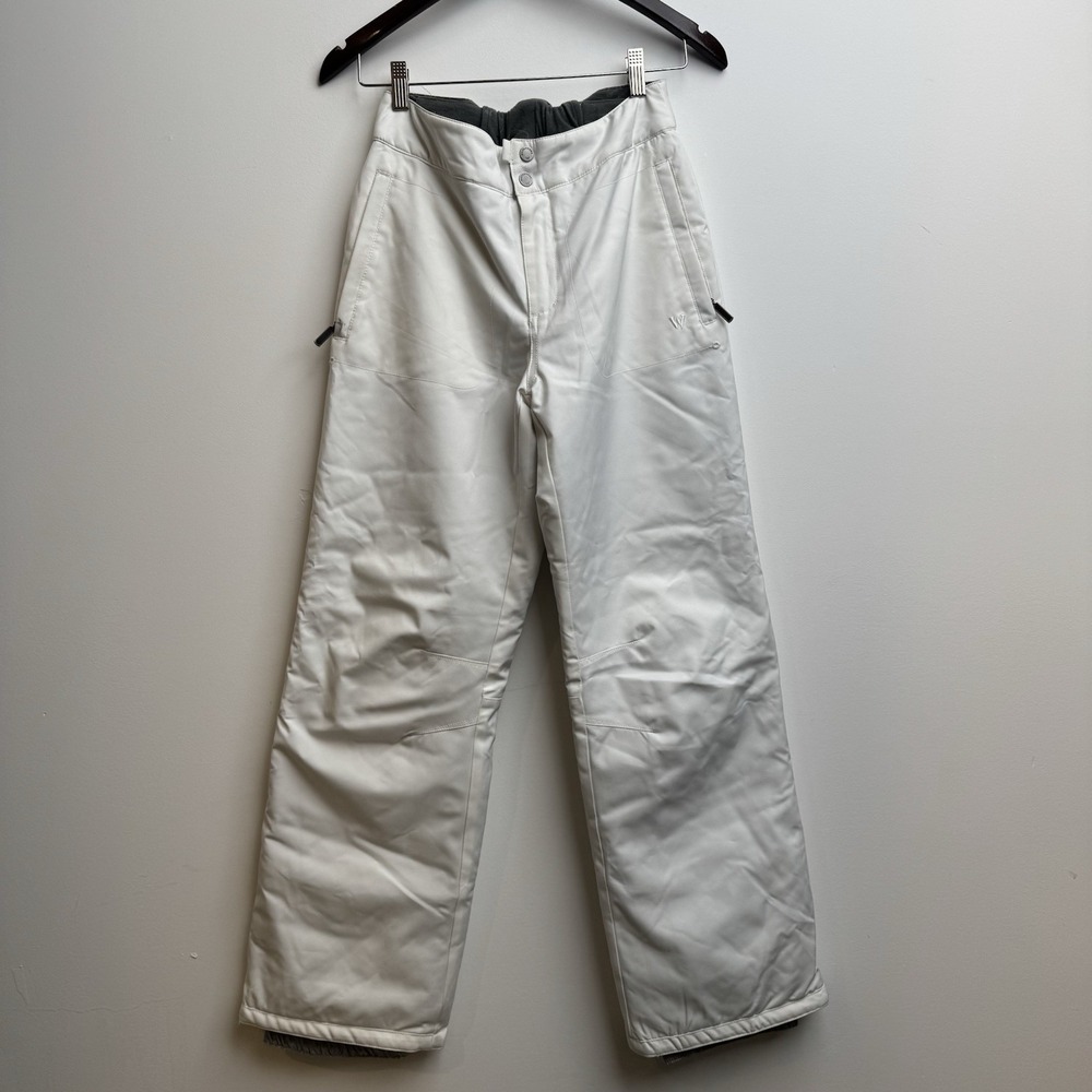 White Sierra Snow Ski Pants Men's Sz Small White Winter Insulated Outdoor Sports